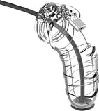 Model 17 - Chastity - 5.5" - Cage With Silicone Urethal Soun