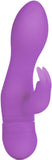 Silicone One Touch Rabbit Vibrator Dildo Sex Toy Adult Pleasure Dong Orgasm  (Purple)