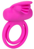 Silicone Rechargeable Dual Clit Flicker (Pink)