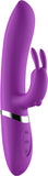 Ava Rechargeable Rabbit Vibrator (Purple) Sex Toy Adult Pleasure
