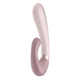 Satisfyer Heat Wave Connect App Warming Rabbit Vibrator Mauve