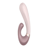 Satisfyer Heat Wave Connect App Warming Rabbit Vibrator Mauve