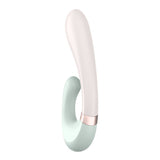 Satisfyer Heat Wave Connect App Warming Rabbit Vibrator Mint