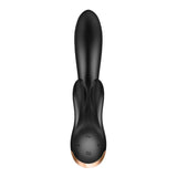 Satisfyer Double Flex App Rabbit Vibrator Black