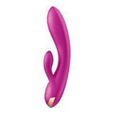 Satisfyer Double Flex App Rabbit Vibrator Violet