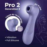 Satisfyer Pro 2 Gen 3 with Liquid Air Lilac