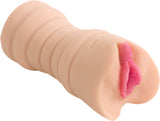 Cream Pie Pocket Pussy Sasha Grey Sex Toy Masturbator (Flesh)