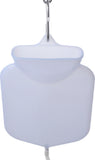 Silicone Open Flow Top Douche And Enema Bag (White)