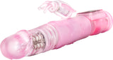 Luxe Butterfly Stroker Mini Multi Speed Vibrator Dildo Pleasure Sex Toy Adult (Pink)