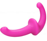 Silicone Strapless Strap-On (Pink)
