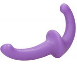Silicone Strapless Strap-On (Purple)