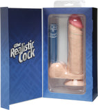 The Realistic Cock Sex Toy Adult Pleasure 8" (Flesh) Sex Toy Adult Orgasm
