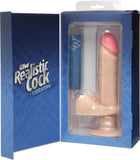 The Realistic Cock Vibrating Sex Toy Adult Pleasure 6" (Flesh) Sex Toy Adult Orgasm