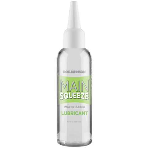 Main Squeeze - Water Based Lubricant - 3.4 Fl. Oz