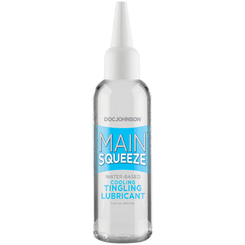 Main Squeeze - Cooling/Tingling Lubricant - 3.4 Fl. Oz