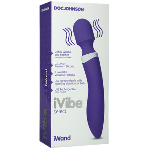 IWand Multi Speed Massager Vibraotr Dildo Dong Sex Toy  (Purple)