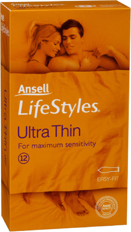 Ultra Thin 12's Condom Sex Toy Adult Orgasm