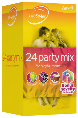 Party Mix 24's Adult Sex Toy Pleasure Orgasm Condom