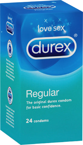 Regular 24's Condom Sex Adult Pleasure Orgasm