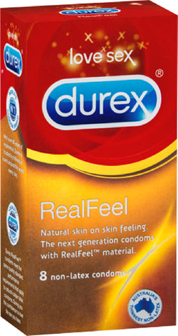 Real Feel 8's Sex Adult Pleasure Orgasm Condom