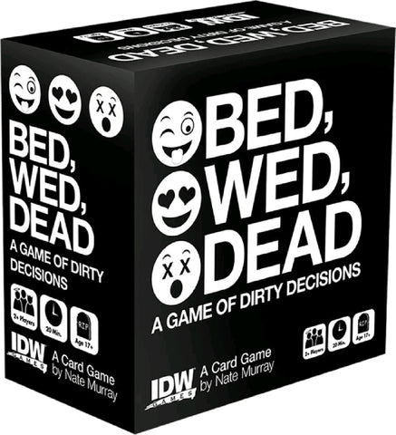 Bed, Wed, Dead, Fun Board Game For Friends Or Lovers