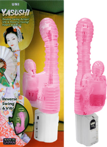 Yasushi (Pink) Vibrator Sex Toy Adult Orgasm Pleasure