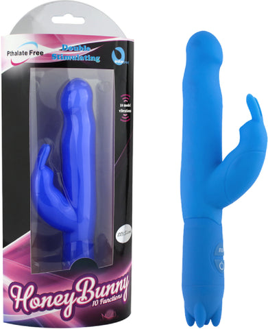 Honey Bunny Vibe (Blue) Sex Toy Adult Pleasure