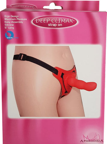 Deep Climax Strap-On (Pink) Sex Toy Adult Pleasure