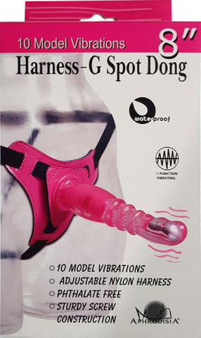 Harness-G Spot Dong (Pink) Sex Toy Adult Pleasure