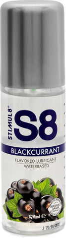 S8 Flavored Lube 125ml (Blackcurrant) Sex Adult Pleasure Orgasm