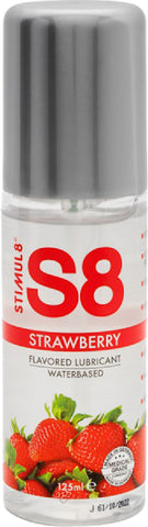 S8 Flavored Lube 125ml (Strawberry) Sex Adult Pleasure Orgasm
