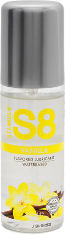 S8 Flavored Lube 125ml (Vanilla) Sex Adult Pleasure Orgasm