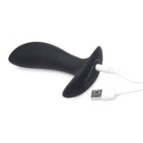 Pro-Shocker 8X Vibrating & eStim Plug Black