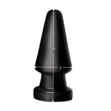 Ass Max Plug Large Anal Plug Black