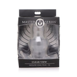 Clear View Hollow Anal Plug X Large