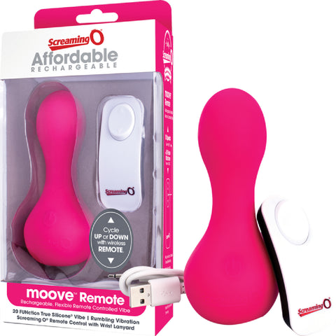 Moove Remote Control (Pink) Pleasure Adult Sex Toy