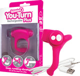 You-Turn Rechargeable Plus (Strawberry) Sex Toy Adult Orgasm Pleasure