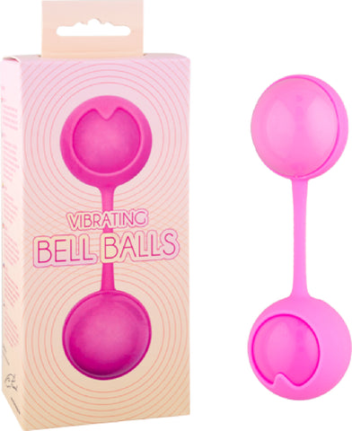 Vibrating Bell Balls (Pink) Anal Vaginal Sex Toy Adult Orgasm