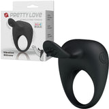 Stimulating Tongue Cockring (Black)