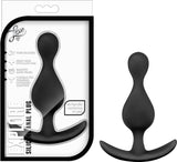 Luxe Explore Silicone Anal Dildo Plug Pleasure Sex Toy Adult (Black)