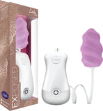 Exposed Leila Egg Multi Vibrator Sex Toy Adult Pleasure (Lilac)