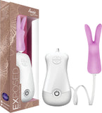 Exposed Angie Bunni Rabbit Multi Function Pleasure Sex Toy Dildo Vibrator (Lilac)