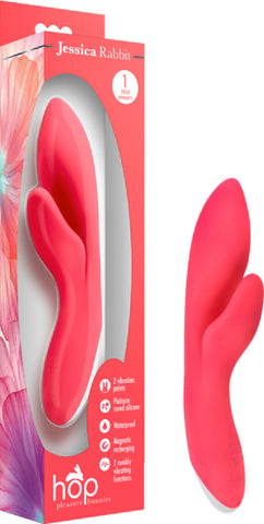 Jessica Rabbit Multi Vibrator Sex Toy Rabbit Adult Pleasure (Cerise)