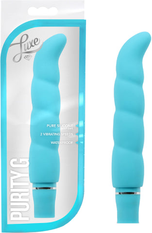 Purity G Multi Function Vibrator Sex Toy Dildo Adult Pleasure (Aqua)