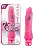 Glow Dicks The DropMulti Function Vibrator Dildo Sex Toy Adult Pleasure Pink