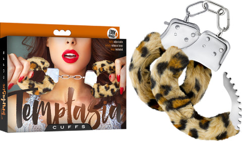 Temptasia Cuffs  Love Toys for Adults Hand Cuffs Leopard