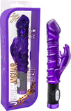Jungle Jaguar Multi Vibrator Rabbit Sex Toy Adult Pleasure (Purple)