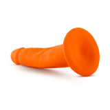 Neo Dual Density Cock Neon 6 Inch Orange