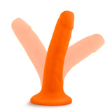 Neo Dual Density Cock Neon 6 Inch Orange