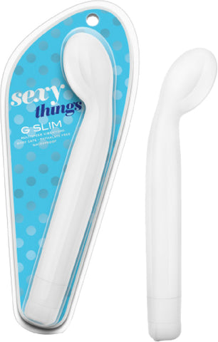Sexy Things G Slim Multi Vibrator Pleasure Sex Adult Toy (White)